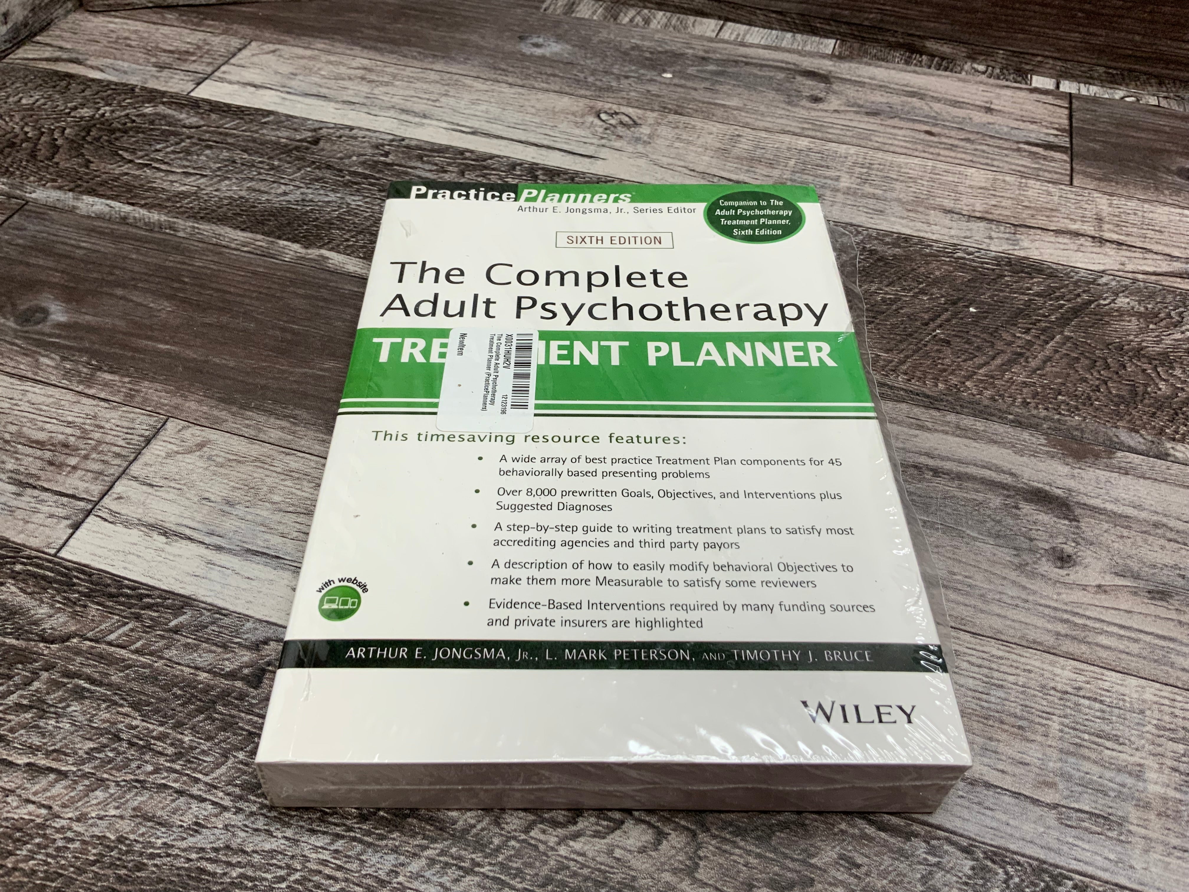 The Complete Adult Psychotherapy Treatment Planner (PracticePlanners)6th Edition (8079081079022)